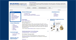 Desktop Screenshot of bildungsagentur.at